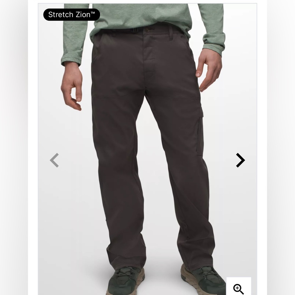 Men’s Prana Stretch Zion Pants Mx34L